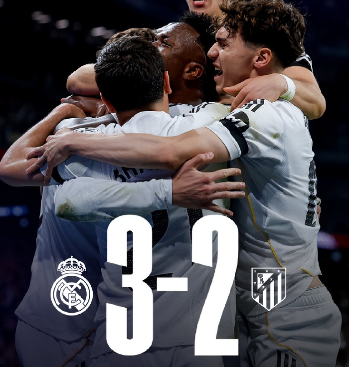 皇马德比逆转马竞缩小积分差距西甲争冠格局再