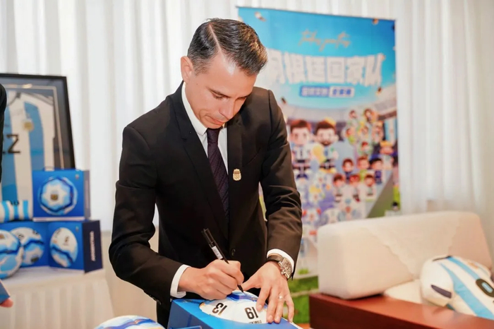 阿根廷国家队2026世界杯中国启动商业合作 萨维奥